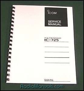 Icom IC-725 Service Manual